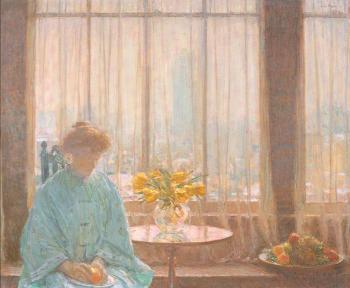 施爾德 哈森 The Breakfast Room, Winter Morning